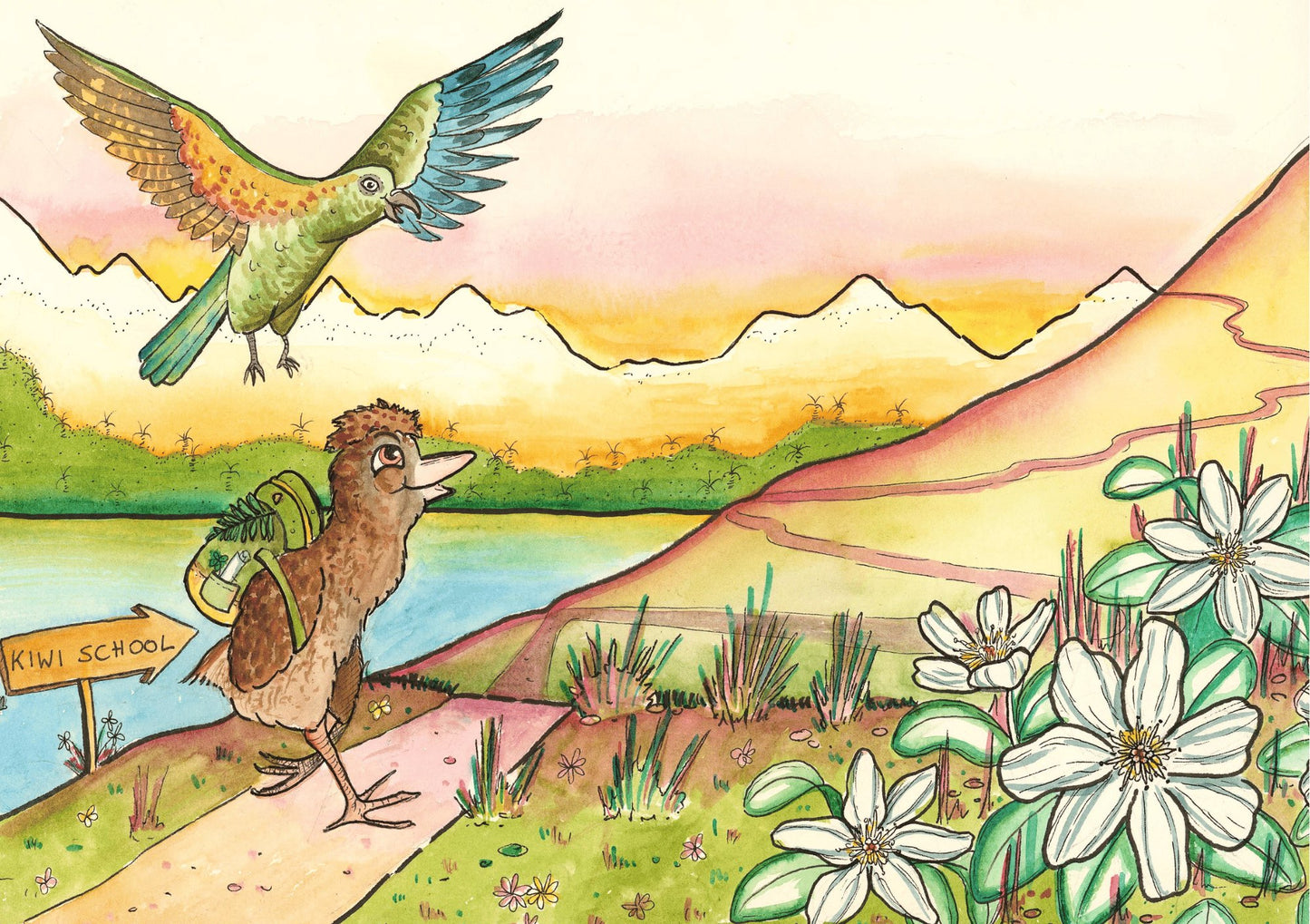 We're All Just Birds by Rasam page 25 sneak preview.